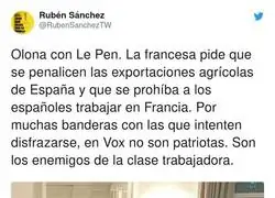 El gran peligro de VOX code&aacute;ndose con Le Pen