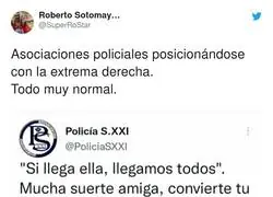 La polic&iacute;a una vez m&aacute;s con VOX