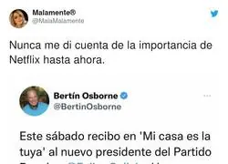 Gracias por tanto a los servicios de streaming