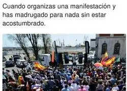 Fracaso de la manifestaci&oacute;n de VOX en C&aacute;diz pese a fletar much&iacute;simos autobuses