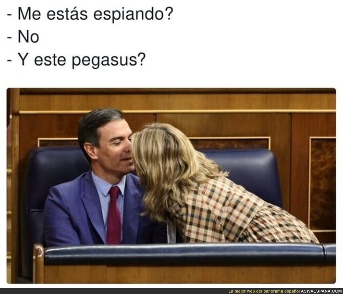 El presi a tope