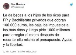 La libertad de Ayuso