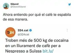Menudo bombazo de caf&eacute;
