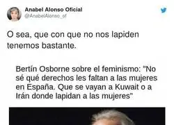 La l&oacute;gica de Bert&iacute;n Osborne