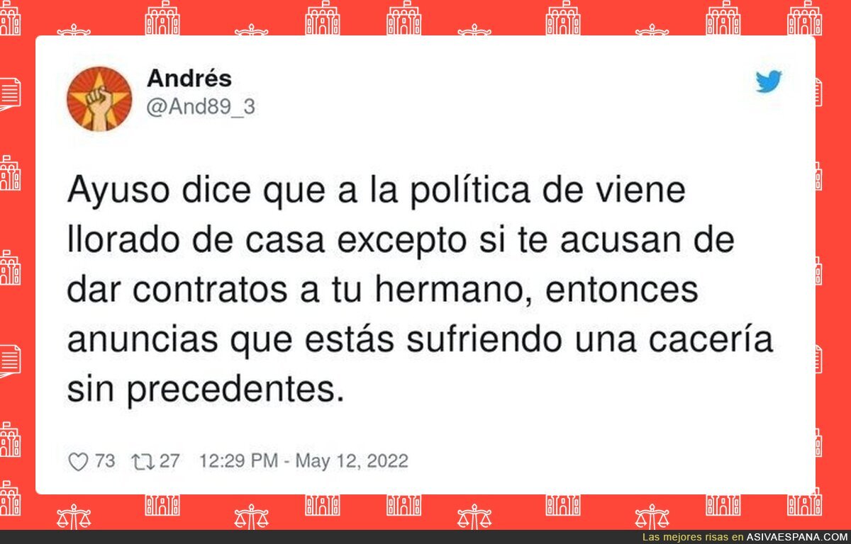 Así es la lógica de Ayuso