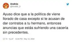 As&iacute; es la l&oacute;gica de Ayuso