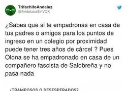 Hay que investigar a Macarena Olona y a quien le haya dejado empadronarse en Granada
