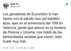 Impunidad total en Eurovisi&oacute;n para los nazis
