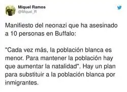 El peligroso parecido entre la matanza de Buffalo en un supermercado y los mensajes de VOX
