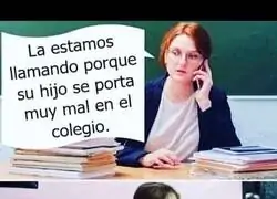 Llamada del colegio