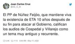 El pasado que no le sirve al PP