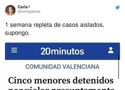 Terrible semana la que se ha tenido que aguantar