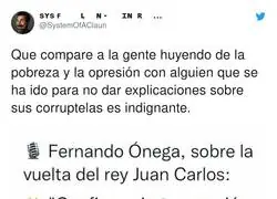 Fernando &Oacute;nega es otro lamebotas del Rey