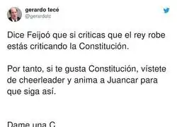 Feij&oacute;o y su gran afecto al Rey