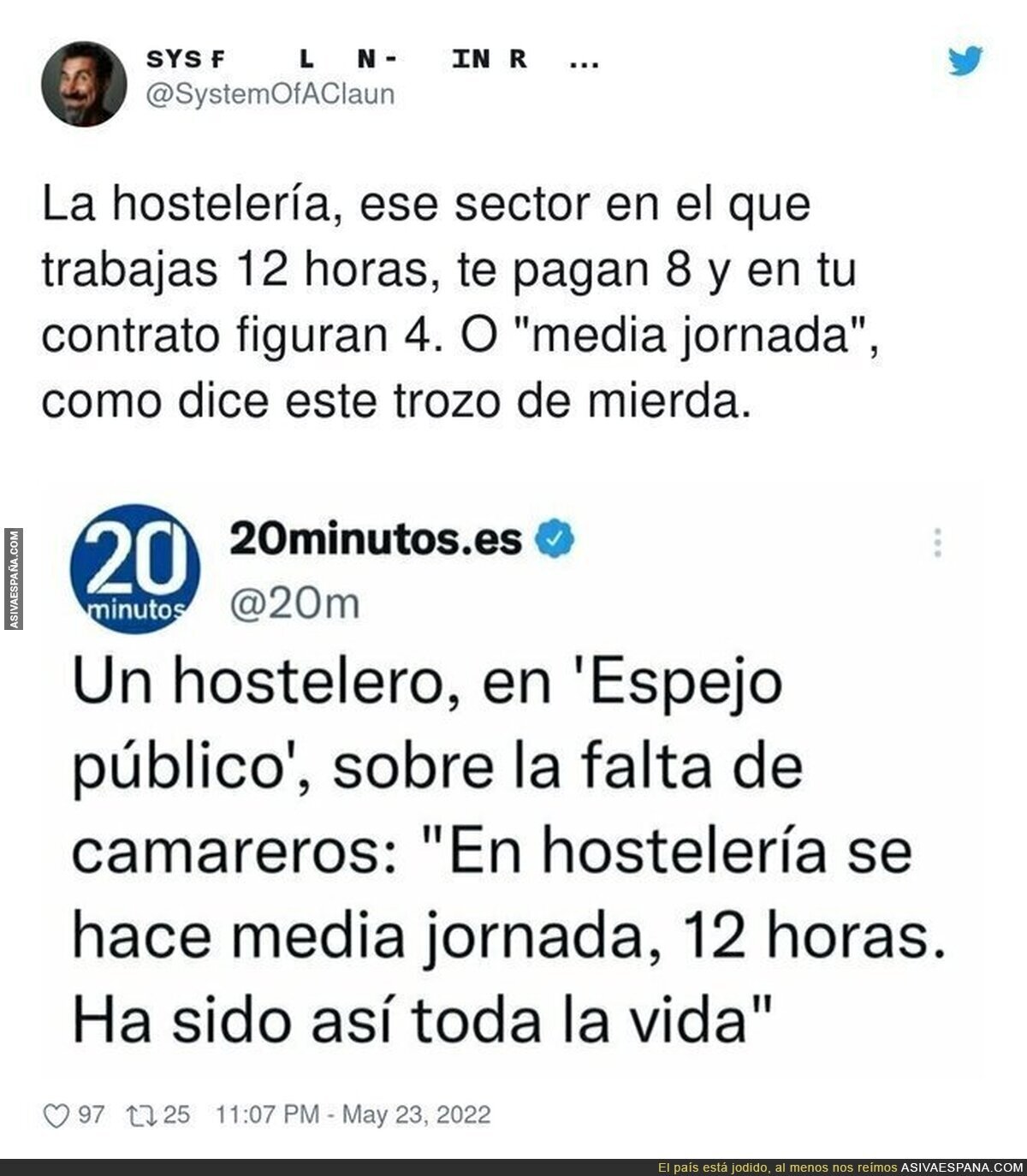 El hostelero que se ha ganado una inspección de trabajo y que le cierren el chiringuito