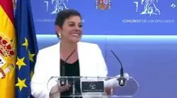 Javier Negre pillado insultando a Mertxe Aizpurua al no responder una pregunta en el Congreso