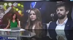 Antena 3 Noticias  se la saca del estadio informando as&iacute; de la ruptura de Shakira y Piqu&eacute;