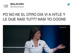 Macarena conociendo a Hitler