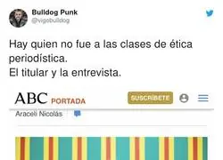 Hay que tener poca verg&uuml;enza para hacer un periodismo as&iacute;