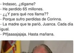 Las p&eacute;rdidas de Juancar