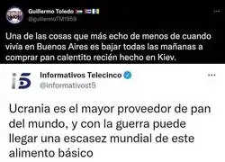 El t&iacute;pico pan de Ucrania que todos hemos probado