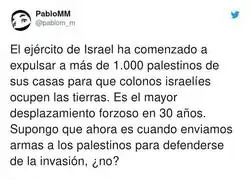 &iquest;Por qu&eacute; no se ayuda a los palestinos?