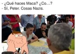 Macarena en acci&oacute;n