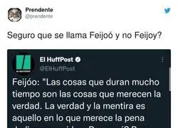 Rajoy ha vuelto en forma de Feij&oacute;o