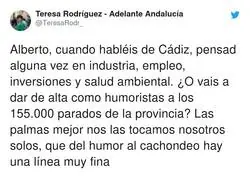 Seg&uacute;n el PP en C&aacute;diz saldr&aacute;n adelante contando chistes