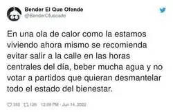 Recomendaciones para la poblaci&oacute;n