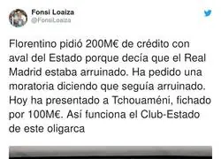 Escandaloso lo del Real Madrid