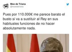 Nos ahorramos unos cuantos millones con el busto