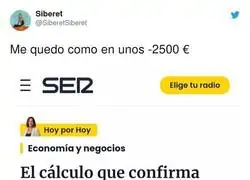 Las cuentas no salen