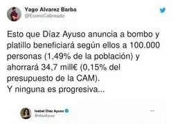 Medidas que apenas benefician a alguien
