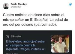Jos&eacute; Eugenio tiene un lugar seguro en la prensa