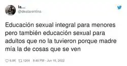 Se necesita mucha educaci&oacute;n en varias franjas de edad