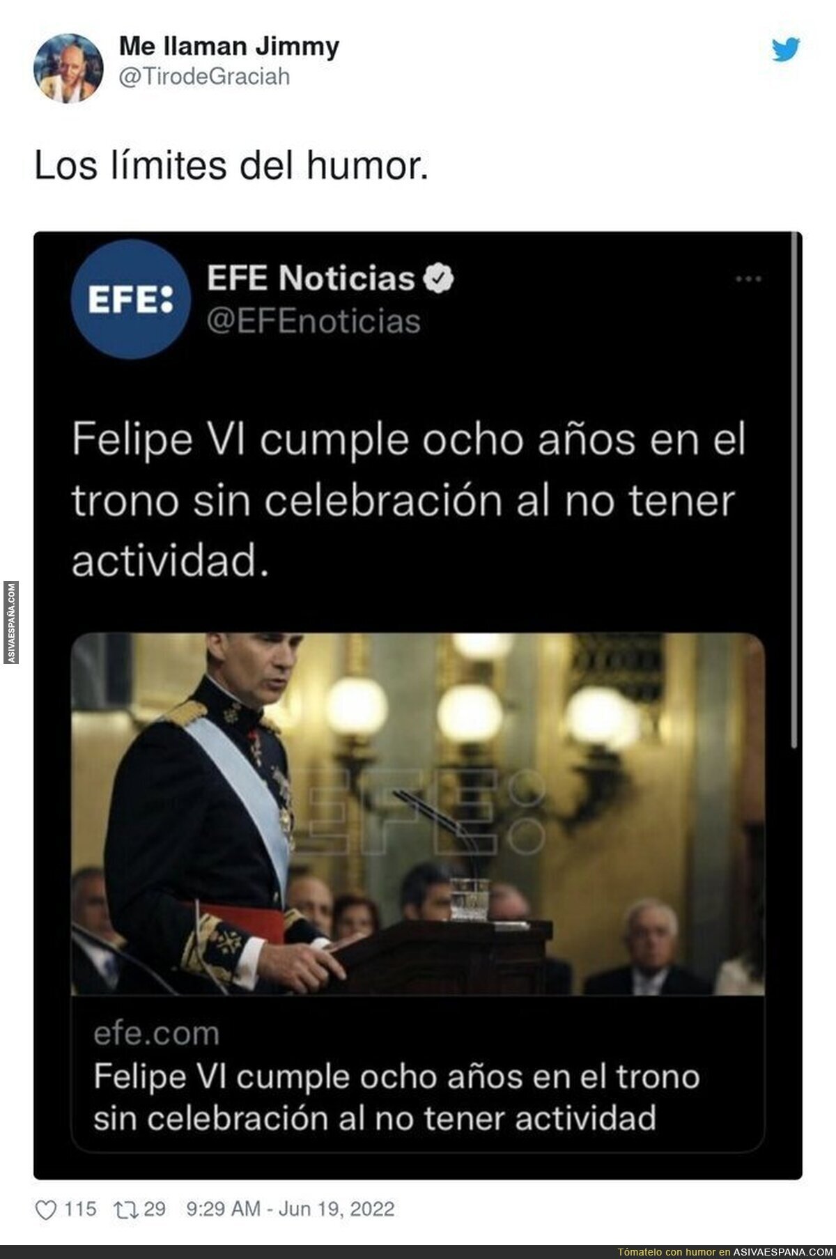 Realidades sobre Felipe VI