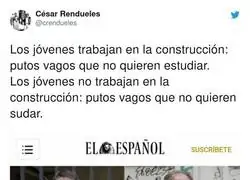 Lo que sea para hablar mal de los j&oacute;venes