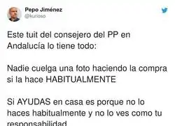 Menuda foto intentando quedar bien y consiguiendo lo contrario