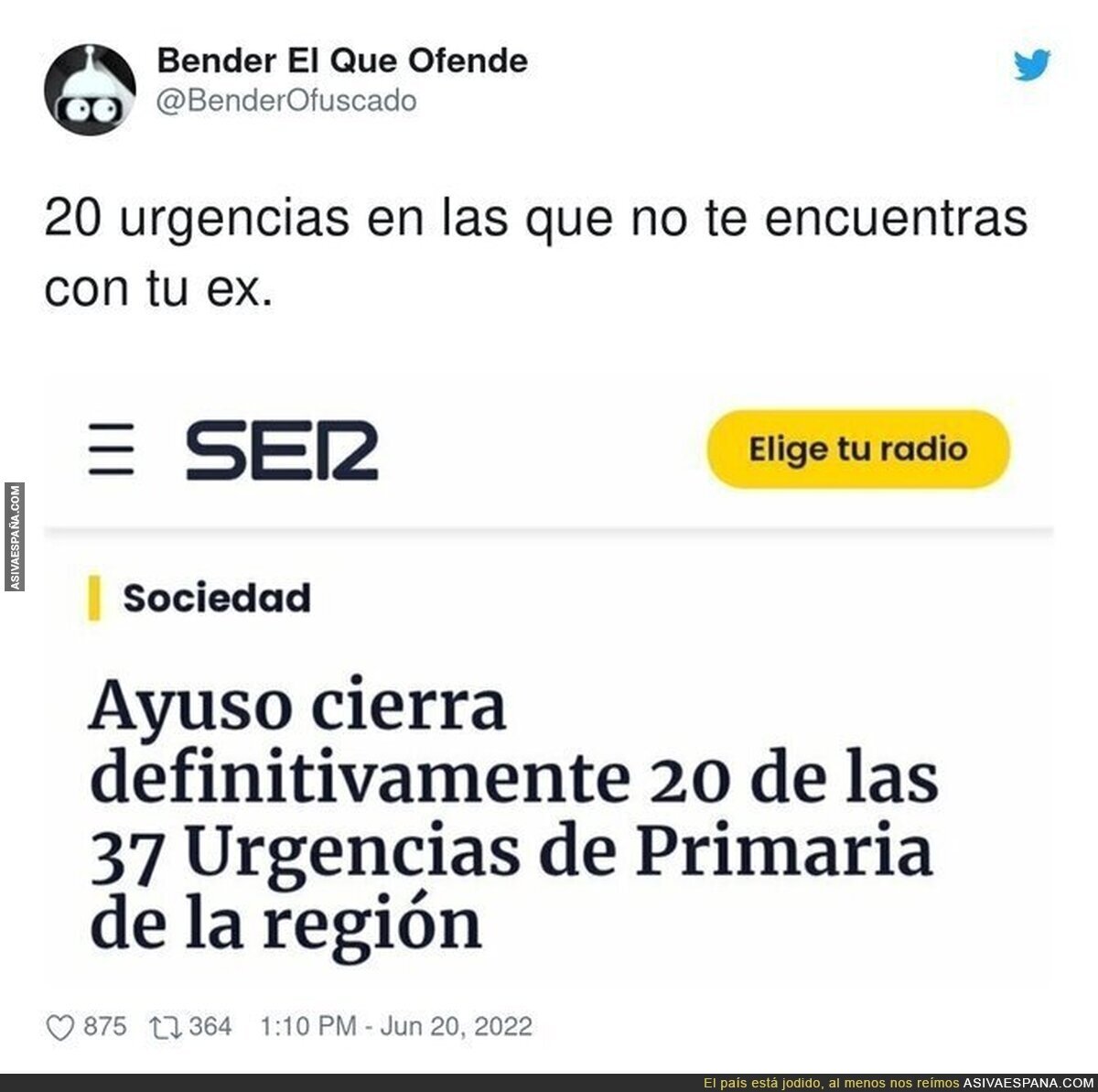 Que se prepare Andalucía que va a seguir los pasos