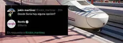 Un usuario le pide a RENFE como ir de Soria a Pamplona en San Fermines y la respuesta es muy loca