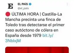 El falso caso de c&oacute;lera que al final fue una cagalera