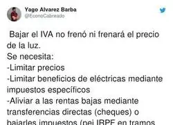 La soluci&oacute;n para arreglar el tema del precio de la luz