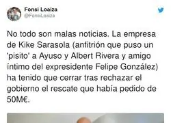 El karma hace de las suyas con Kike Sarasola