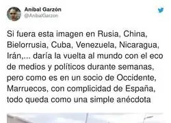 Crimen repugnante de Espa&ntilde;a junto a Marruecos