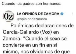 Menudo cacao mental tienen en VOX