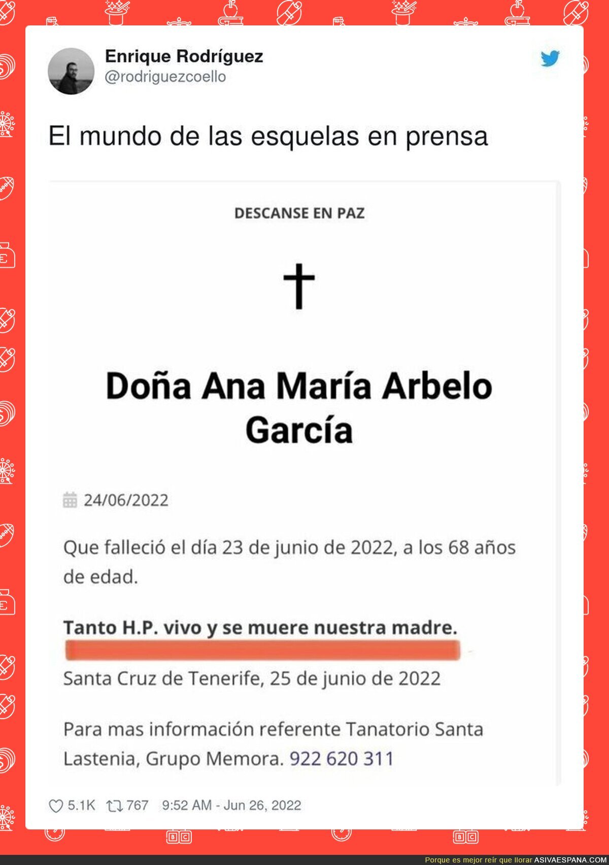 Una frase que lo dice todo