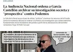 Pruebas acusatorias = son de Podemos