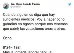 La dura vida de los m&eacute;dicos en Espa&ntilde;a