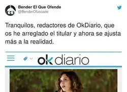 Haciendo el trabajo de periodista